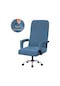 Kot Mavisi Elastik Ofis Asansörü Bilgisayar Sandalyesi Kapak Modern Anti-kirli M