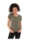 Slazenger Play-haki Kadın T-shirt St12tk291-800 Yeşil-yeşil