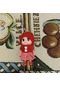 Kırmızı Mini Peluş Hayvanlar Anahtarlık  Moda Çocuklar Peluş Bebek Anahtarlık Yumuşak Doldurulmuş Oyuncaklar Anahtarlık Bebek  Için