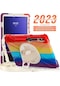 Çocuklar Darbeye Dayanıklı Tablet Kapak Samsung Galaxy Uyumlu Tab S10 S9 S8 Ultra 14.6 Colorful Red S8 11 İnch Kılıf