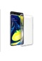Kilifone - Samsung Uyumlu Galaxy A80 - Kılıf Esnek Soft Slim Fit Süper Silikon Kapak - Renksiz