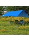 Suntek Su Geçirmez Açık Kamp Tente Trail Çadır Örtüsü - Kraliyet Mavisi
