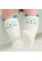 Beyaz Unisex Güzel Sevimli Karikatür Tilki Çocuk Bebek Çorap Diz Kız Erkek Bebek Yürümeye Başlayan Çorap Hayvan Bebek Yumuşak