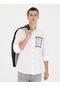 Pierre Cardin Erkek Beyaz Desenli Gömlek 50265588-vr013