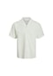 Jack&jones Linen Blend Resort Erkek Beyaz Klasik Yaka Gömlek 12248594-WHT