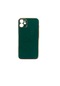 Noktaks - İphone Uyumlu İphone 11 - Kılıf Parlak Renkli Bark Silikon Kapak - Koyu Yeşil