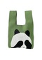 Chelsea Sevimli Panda Büyük Kapasiteli Örme Çanta