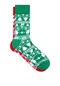 Mavi - Yılbaşı Temalı 2li Çorap Seti 0911390-82054