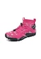 Rahat Moda Balıkçılık Açık Hava Yürüyüş Tarz Unisex Spor Ayakkabı Pembe
