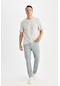 DeFacto Regular Fit Normal Kesim Yazlık Düz Paça Chino Kanvas Pantolon D7349AX25SPGR171