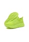 Yeşil Tuınanle Kadın Tıknaz Spor Ayakkabı Platform Ayakkabılar Kadın Nefes Alan Loafer'lar Rahat Spor Yürüyüş Ayakkabısı Artı Boyutu 36-44
