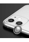 iPhone Uyumlu 12 Cl-07 Lens Koruma Taşlı Parlak Renkli Kamera Koruyucu Cl-08 - Koyu Gri
