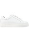 Deery Hakiki Deri Beyaz Sneaker Kadın Ayakkabı - Z1681zbyzc07