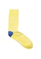 Jack & Jones Logolu ve Çizgili Tekli Çorap - Nico 12256404 Pineapple Slice