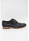 Luciano Bellini J108 Erkek Klasik Ayakkabı - Siyah-siyah