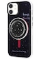 Noktaks - İphone Uyumlu İphone 11 - Kılıf Magsafe Şarj Özellikli Tak-çıkar Pop Soketli Tik-tok Kapak - Siyah