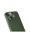 İphone 15/15 Plus Uyumlu Kamera Koruma Lens Koruyucu Temperli Cam Mercek Lens - Yeşil