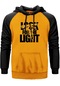 The Last Of Us Look For The Light Text Sarı Renk Reglan Kol Sweatshirt