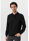 Süvari Erkek Polo Yaka Regular Kalıp Armürlü Sweatshirt Tr2013700376-s09