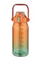 Shotay Gradient Su Matarası Tritan Turuncu 1500ml