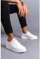 Mk151 Boost Bağcıklı Cilt Erkek Günlük Sneaker Ayakkabı Bt Beyaz Beyaz
