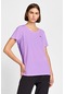 Kadın Koşu Kısa Kol T-shirt 25b-2015 Mor
