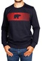 Bad Bear Fancy Erkek Lacivert Baskılı Sweatshirt