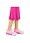 Kiko Kids Tinna Bağcıklı Kız Bebek Keten Spor Ayakkabı Pembe