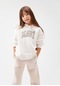 Mavi - Mavi Logo Baskılı Kapüşonlu Beyaz Sweatshirt 7610035-81964 Beyaz