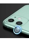iPhone Uyumlu 12 Cl-07 Lens Koruma Taşlı Parlak Renkli Kamera Koruyucu Cl-08 - Mavi