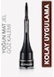 Flormar Özel Fırça Başlıklı Yoğun Pigmentli Mat Jel Eyeliner-gel Eyeliner-003 Bole Brown-8690604591893