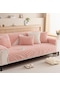 Pembe Kalınlaşmak Peluş Kanepe Kapak Evrensel Kaymaz Köşe Kanepe Mat Kış Sıcak Kanepe Havlu Kanepe Yastık Oturma Odası Kanepeler Battaniye 70x120cm s