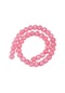 1 Strand Kırık Kristal Boncuklar 4-12mm Renkli Gevşek Halka Boncuk Takı Yapımı Pink 10mm-apx36pcs