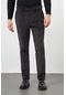 Koyu Antrasit Fitilli Desen Kadife Pamuklu Yan Cep Comfort Fit Classic Pantolon 1003245160 Koyu Antrasit