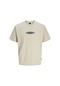 Jcopacer Brandıng Prınt Tee Ss Crew Neck Moonbeam Moonbeam