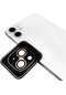 iPhone Uyumlu 14 Lens Koruma Taşlı Parlak Renkli Kamera Koruyucu Cl-08 Takma Aparatıyla Koruma - Gold