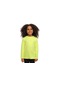 Lovetti Neon Sarı Unısex Sıfır Yaka Uzun Kollu Tişört 3028Uk-1S019