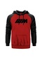 Bmw M Power Black Kırmızı Renk Reglan Kol Sweatshirt