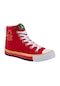 Benetton Kırmızı Kadın Uzun Spor Ayakkabı Bn 30189 Kırmızı