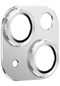 Noktaks - iPhone Uyumlu 13 Mini - Kamera Lens Koruyucu Cl-03 - Gümüş