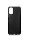 Noktaks - Realme Uyumlu Realme 7 Pro - Kılıf Mat Renkli Esnek Premier Silikon Kapak - Siyah