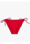 Koton Brazilian Bikini Altı Basic Yanları Bağlama Detaylı Kırmızı 4sak00044mm