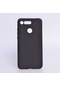 Kilifone - Huawei Uyumlu Honor View 20 - Kılıf Mat Renkli Esnek Premier Silikon Kapak - Siyah