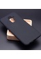 Kilifone - Samsung Uyumlu Galaxy J8 - Kılıf Mat Renkli Esnek Premier Silikon Kapak - Siyah