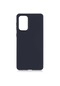 Kilifone - Samsung Uyumlu Galaxy A73 - Kılıf Mat Renkli Esnek Premier Silikon Kapak - Siyah