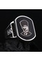 Fkgümüş 925 Ayar Gümüş Başak Desenli Atatürk Erkek Yüzük Silver
