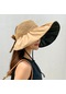 Ikkb Moda Bayan Güneş Şapkası Açık Plaj Balıkçı Şapkası Haki