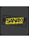 Sanayi Performance Sticker Sarı