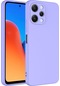 Ekılıf - Xiaomi Redmi 12 Uyumlu Kılıf İçi Kadife Koruyucu Mara Lansman Kapak - Lila