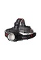 Usb Şarjlı Ayarlanabilir 3000 Lümen Balıkçı Kafa Lambası Yürüyüş Kafa Feneri Siyah
